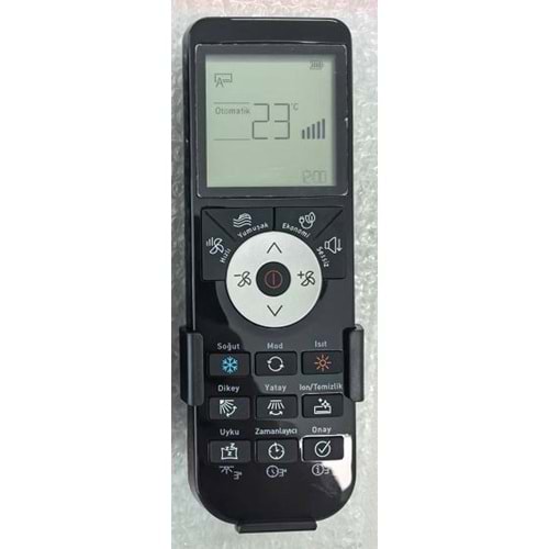 WEKO KK ARÇELİK YENİ TİP 5401568401 SİYAH KLİMA KUMANDASI (5401552301)