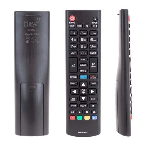 HEY KL LG AKB73975779-32LG2100-42LB731V-49UB850-55LB671V SMART-MY APPS TUŞLU LCD LED TV KUMANDA