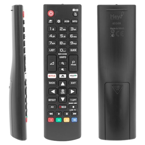 HEY KL LG AKB75095308- 32LJ610V- 43UJ634V- 49UJ6309- 55UJ634V NETFLIX-AMAZON TUŞLU LCD TV KUMANDA