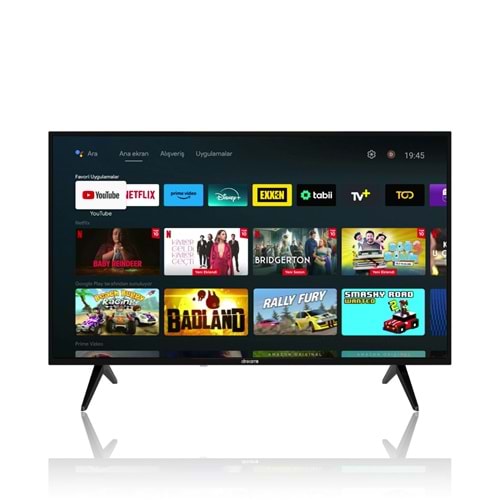 DREAMSTAR GOOGLE TV 43DSE101 43 İNÇ TV+ (12 Ay Premium Üyelik Hediyeli)(109 CM) LED TV