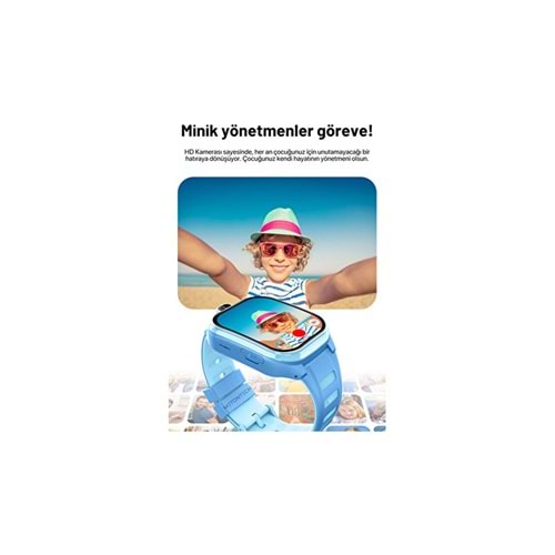 4g Pro Sim Kartlı Harvox Akıllı Çocuk Saati Gps Konum Takibi Arama Konuşma 4g Destekli