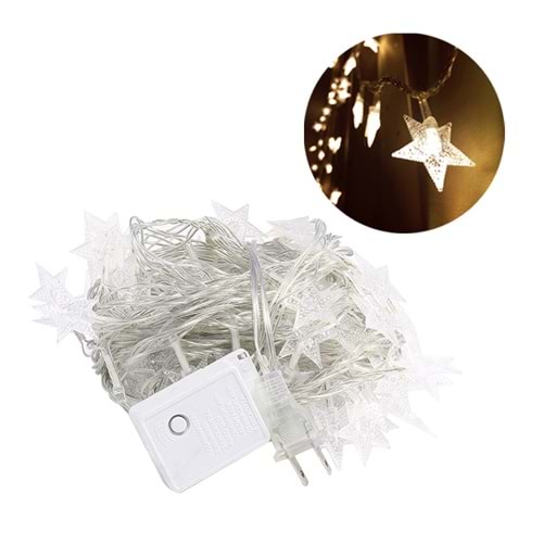 LEDON LD-0015 ANİMASYONLU 4.5 METRE EKLENEBİLİR GÜNIŞIĞI YILDIZ YILBAŞI LED IŞIK