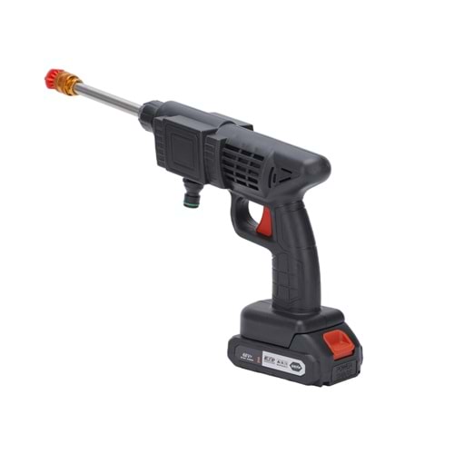 GLR MDHL-8106 Taşınabilir Yüksek Basın 12V Araba Yıkama Kablosuz Lityum Pil Su Püskürtme Tabancası Araba Yıkama için Güçlü Güç Püskürtme Tabanca