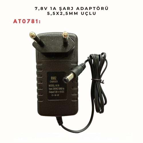 AT781 7.8V 1A ADAPTÖR