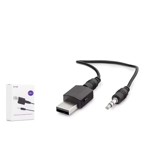 Hadron Bt600 Aux Music Receiver + Transmitter Wireless