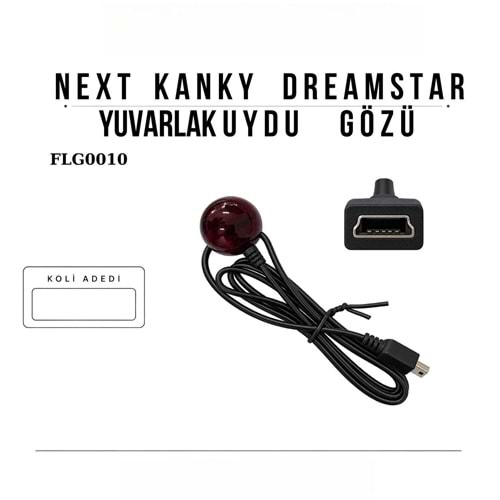 NEXT KANKY - DREAMSTAR YUVARLAK KUMANDA GÖZÜ 5 PİNLİ