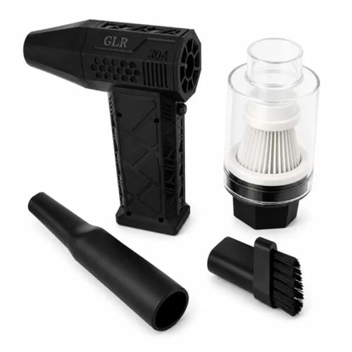 GLR FZM-01 130000 RPM Mini Turbo Fan Hava Üfleyici ve Süpürge