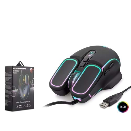 HADRON BOMBER G350 KABLOLU OYUNCU MOUSE RGB 6400 DPI 150CM SİYAHHADRON BOMBER G350 KABLOLU OYUNCU MOUSE RGB 6400 DPI 150CM SİYAHHADRON BOMBER G350 KABLOLU OYUNCU MOUSE RGB 6400 DPI 150CM SİYAHHADRON BOMBER G350 KABLOLU OYUNCU MOUSE RGB 6400 DPI 150CM