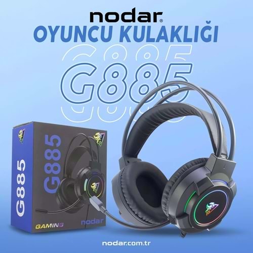 Hadron G885 Gaming Kulaklık 2*3.5Mm + Usb Siyah