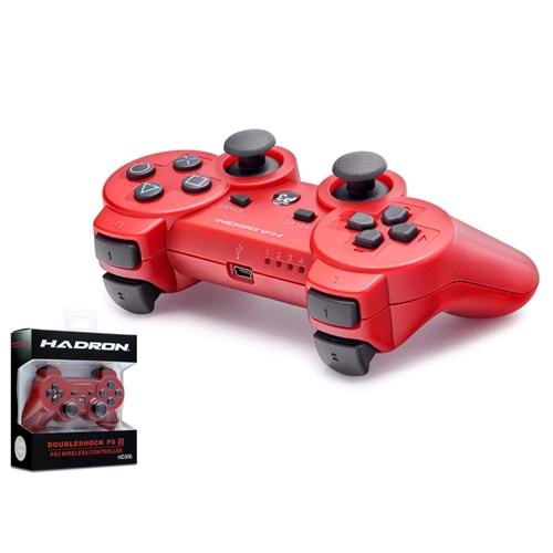 HADRON HD306K PS3 GAMEPAD KIRMIZI