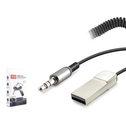 Hadron Hd9005 Aux Music Receiver Bluetooth Dongle + Hands Free Siyah