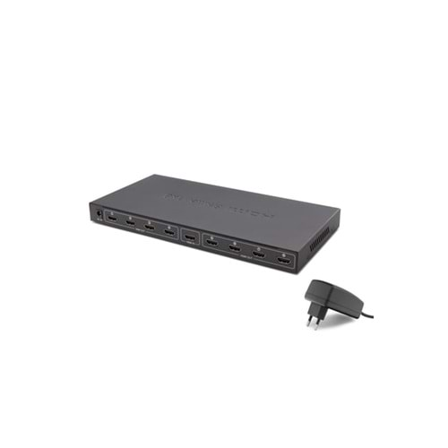 HADRON HDX1332 HDMI SPLITTER 1.4V 1080P 4K 1GİRİŞ 8ÇIKIŞ