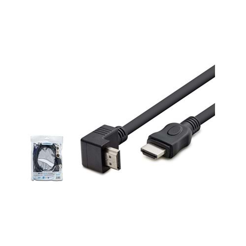 HADRON HDX2016 1.5METRE HDMI KABLO L TİP PVC