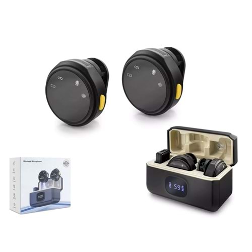 Hadron Hdx2800 Kablosuz 2*Mikrofon Siyah