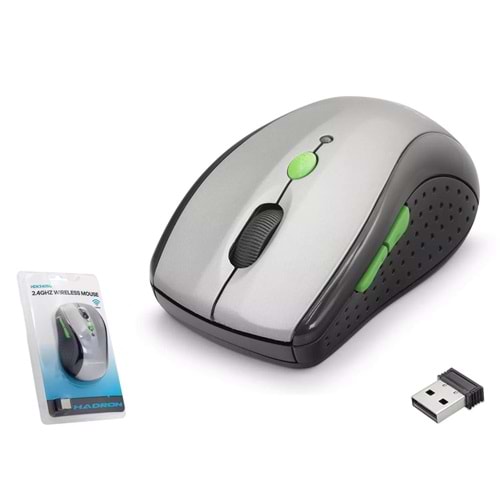 Hadron Hdx3405g Wireless Mouse 800/1600Dpi Gri