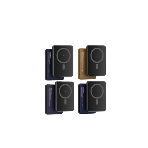 HEPU HP-237 10.000 mAh MagSafe Kablosuz Powerbank – 15W Kablosuz + 22W PD Hızlı Şarj