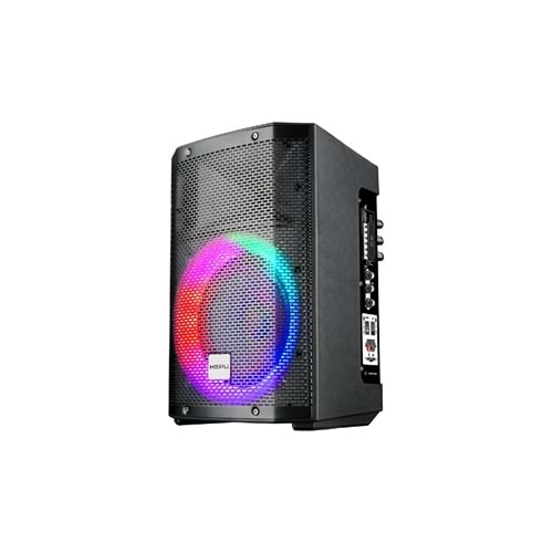 HEPU HP-980 Partybox Bluetooth Hoparlör – 8” Hoparlör, 60W Güç, RGB Işık, TWS Destekli