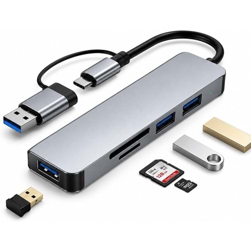 HEPU USB HUB HP B07 1 to 5