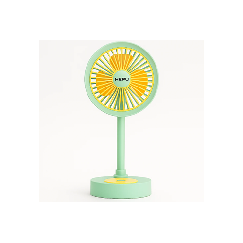 HEPU HP-F26 USB Şarjlı Sessiz Masaüstü Mini Fan
