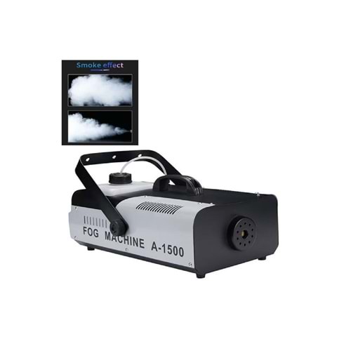 HEPU HP-FM01 Profesyonel Sis Makinesi – 1500W, DMX512 Destekli (LED’siz)