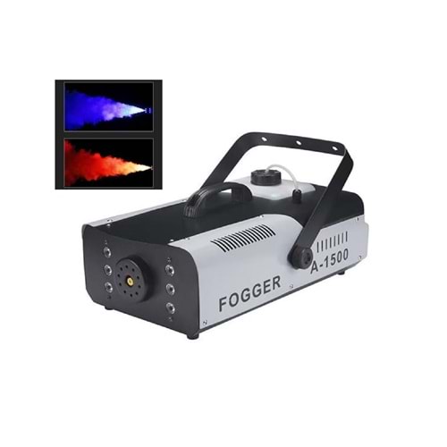 HEPU FM-02 Profesyonel Sis Makinesi – 1500W LED Işıklı
