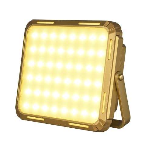 HEPU HP-L36 3'ü 1 Arada Taşınabilir LED Çalışma Lambası – 30W, 360° Aydınlatma, Type-C Şarjlı
