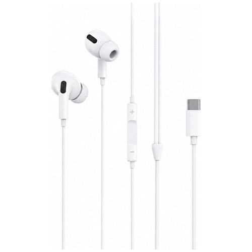 HEPU HP-TK01 Titan Series Type-C Kablolu Kulak İçi Kulaklık – Stereo Ses, Mikrofonlu