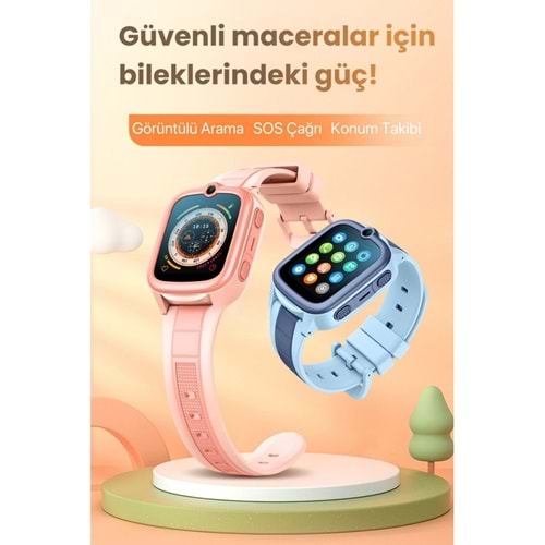 Harvox 4g Pro + Plus Android Sim Kartlı Akıllı Çocuk Saati | Gps Konum, Kamera, Görüntülü Görüşme