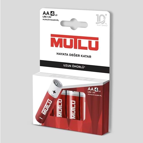 Mutlu AA Kalem Pil 4LÜ PAKET