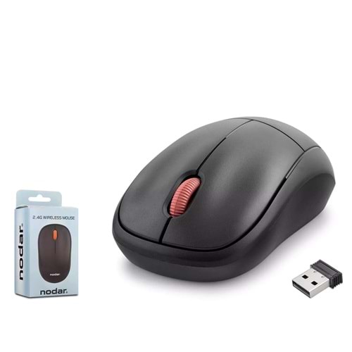 NODAR ND3409 WIRELESS MOUSE SİYAH