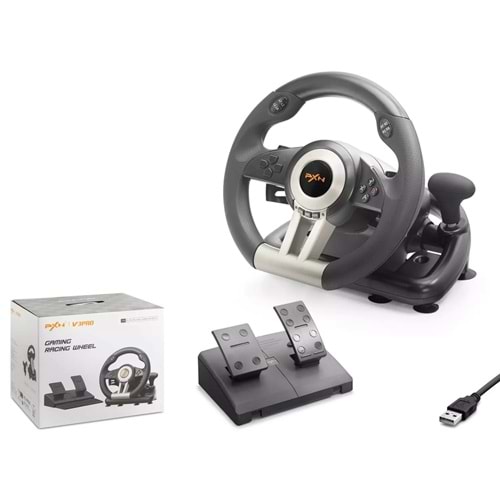 Nodar Nd700 Pxn V3 Pro Direksiyon Seti Ps4/Ps3/Pc/Xbox one/Xbox Series X|S Switch Siyah