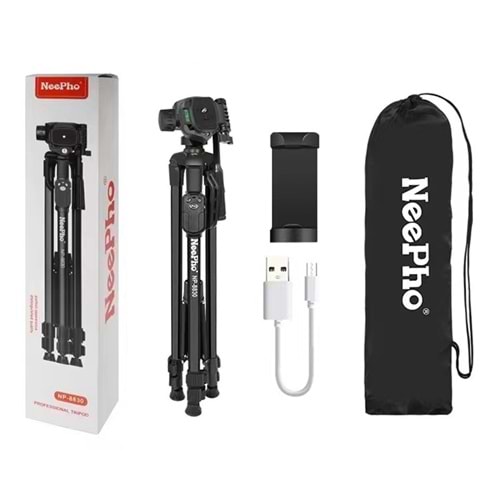 NEEPHO NP-8830 Stand ve Tripod – Kararlı Tabanlı Çok Yönlü Kamera Tutucu