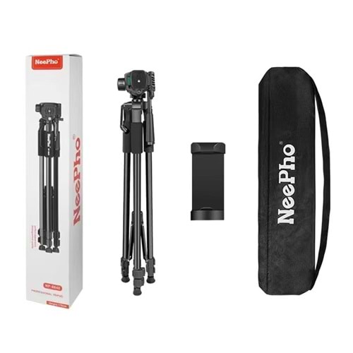 NP-8840 dijital kamera Tripod ile taşıma çantası ile telefon tutucu standı