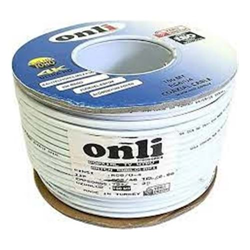 ONLİ RG6/U4 48 TEL 0.90 (CCS/AL) ANTEN KABLOSU