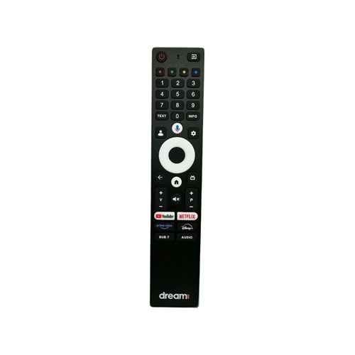 EUROBOX EU-0043 DREAMSTAR GOOGLE ORJİNAL LOGOLU LCD TV KUMANDA (SES KOMUT YOK)