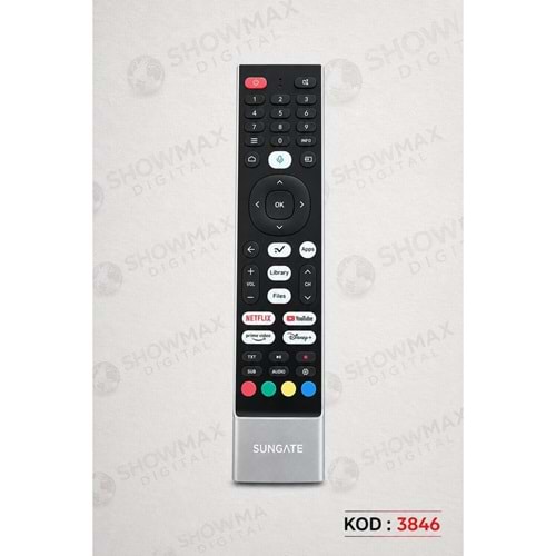 ORJ-3846 SUNGATE - HIKİNG SES KOMUTLU WHALE OS TV KUMANDASI