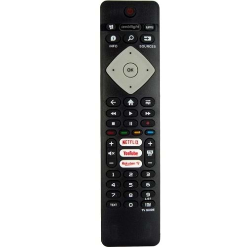 EUROBOX OTV9867 PHILIPS NETFLİX YOUTUBE RAKUTEN TUŞLU LCD TV KUMANDA
