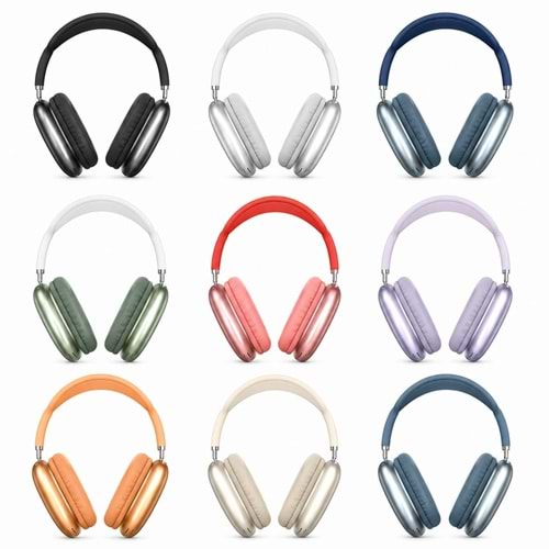 GLR_Tech P9 Max A Plus Premium Bluetooth Kafa Üstü Kulaklık