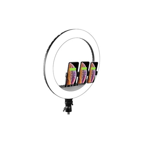 Youtuber Rl-18 Işıklı Telefon Tutucu Ring Light