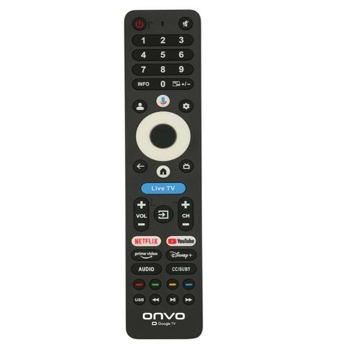 SHOWMAX SX2204-IR ONVO GOOGLE TV SES KOMUTSUZ LED TV KUMANDA