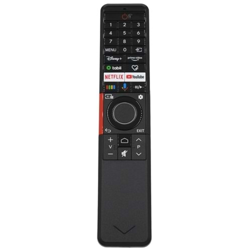 SHOWMAX SX4608-IR VESTEL SES KOMUTSUZ ŞARJLI AKILLI LED TV KUMANDA
