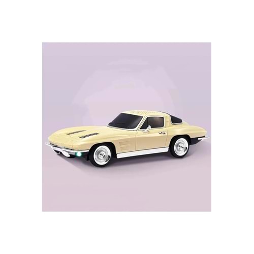 Kablosuz Hoparlör Bluetooth Retro 1963 Chevrolet Corvette Klasik Araba Görünümlü Speaker WS-1969
