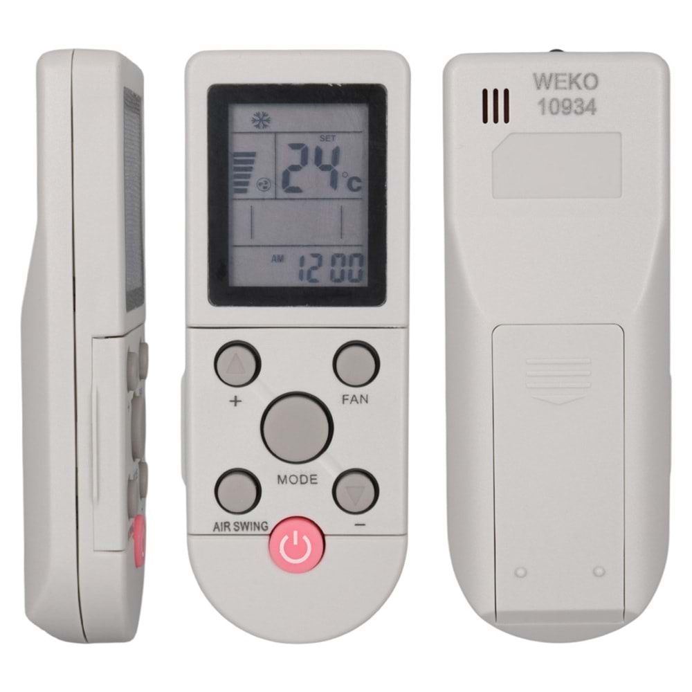 WEKO KK BAYMAK KLİMA KUMANDASI * DEMİRDÖKÜM PACIFIC LINE YKR-F/001