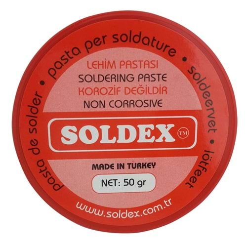 SOLDEX 50 GRAM LEHİM PASTASI