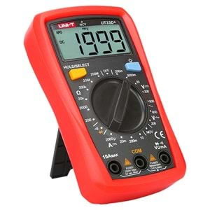UNI-T UT-33D+ 600V DİJİTAL MULTİMETRE ÖLÇÜ ALETİ