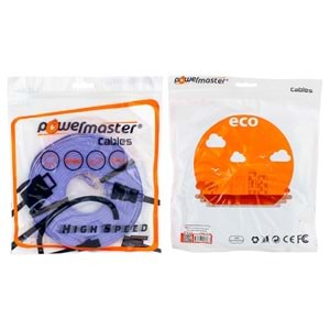 POWERMASTER 10 METRE POŞETLİ CAT6 YASSI KABLO