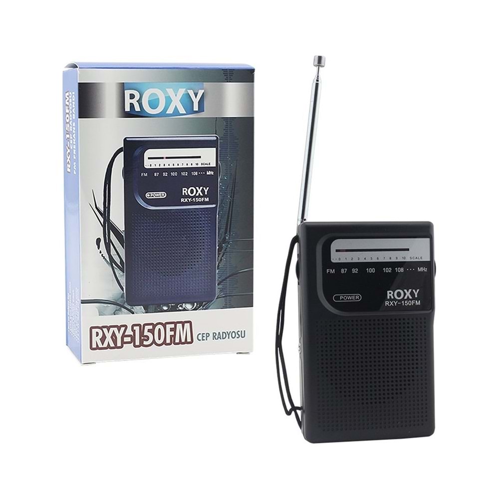ROXY RXY-150FM CEP TİPİ MİNİ ANALOG RADYO