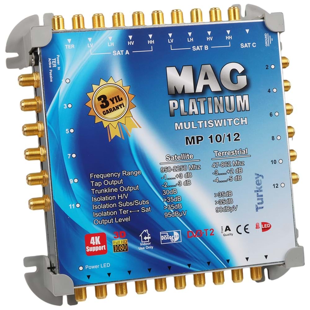 10*12 HYBRID UYDU SANTRALİ MAG PLATINUM