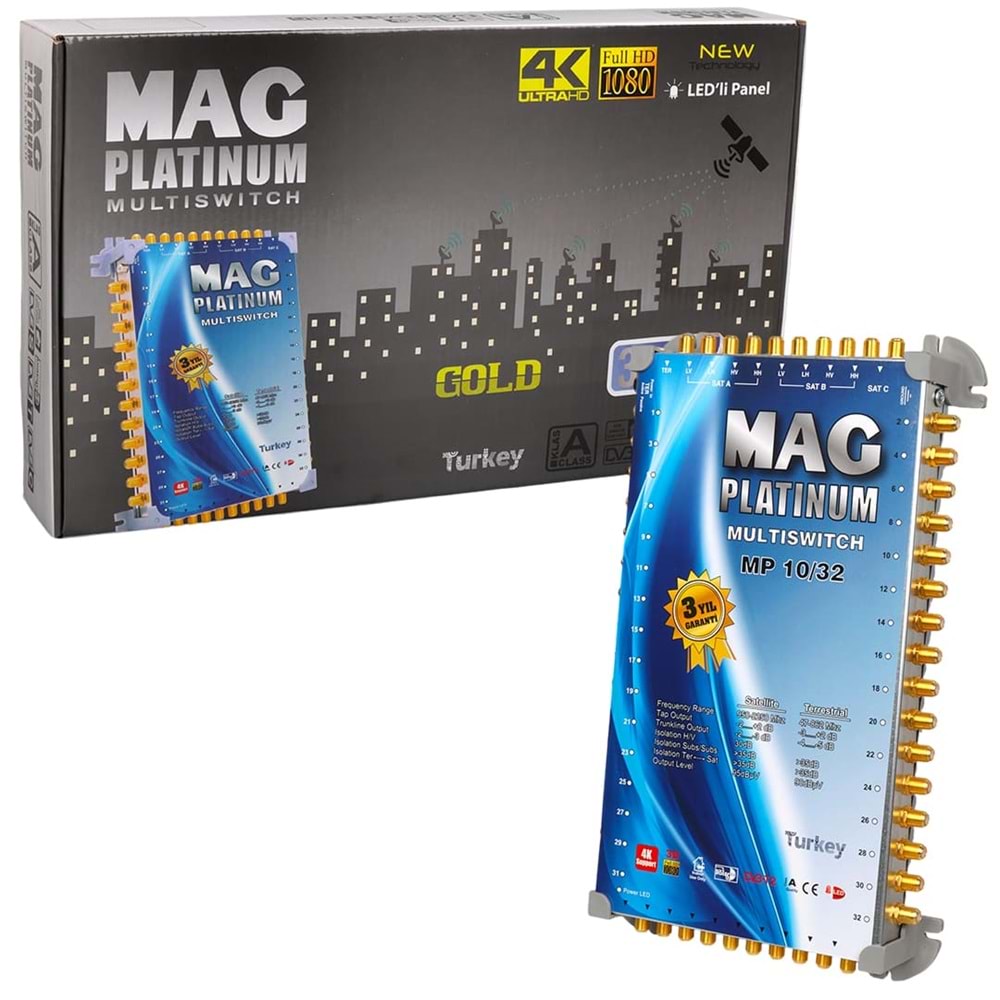 10*32 HYBRID UYDU SANTRALİ MAG PLATINUM