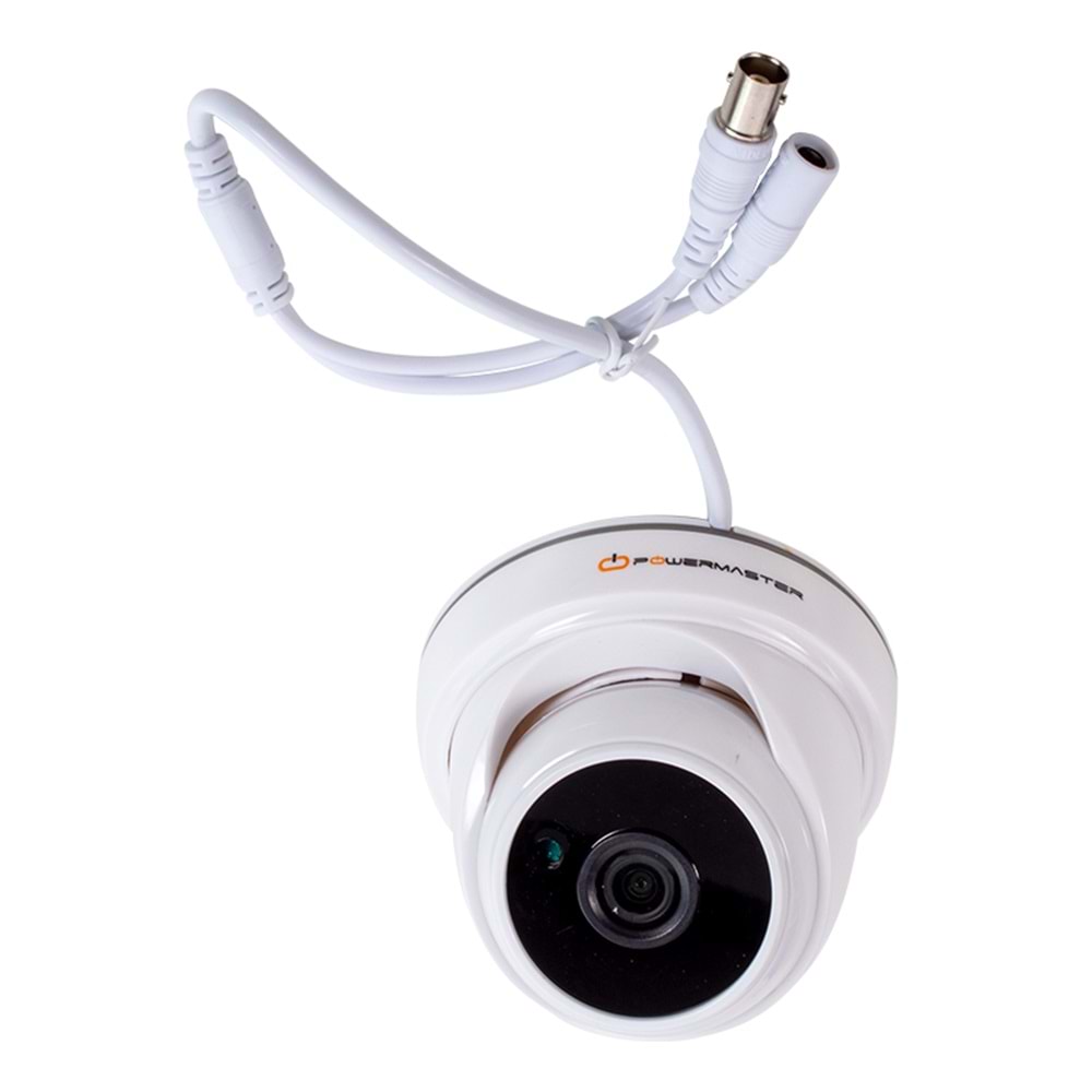 POWERMASTER PM-19411 24 IR LEDLİ 2 MP PLASTİK KASA AHD DOME KAMERA